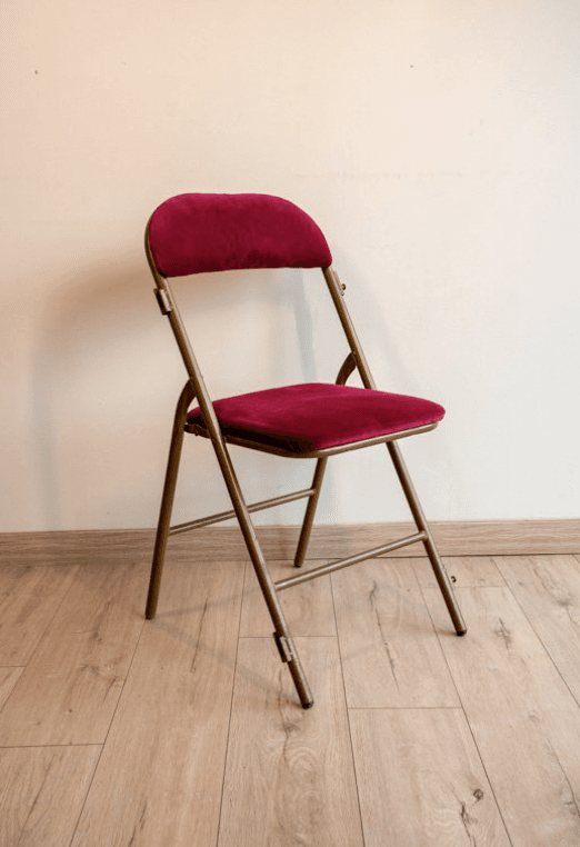 Chaise Miami rouge design