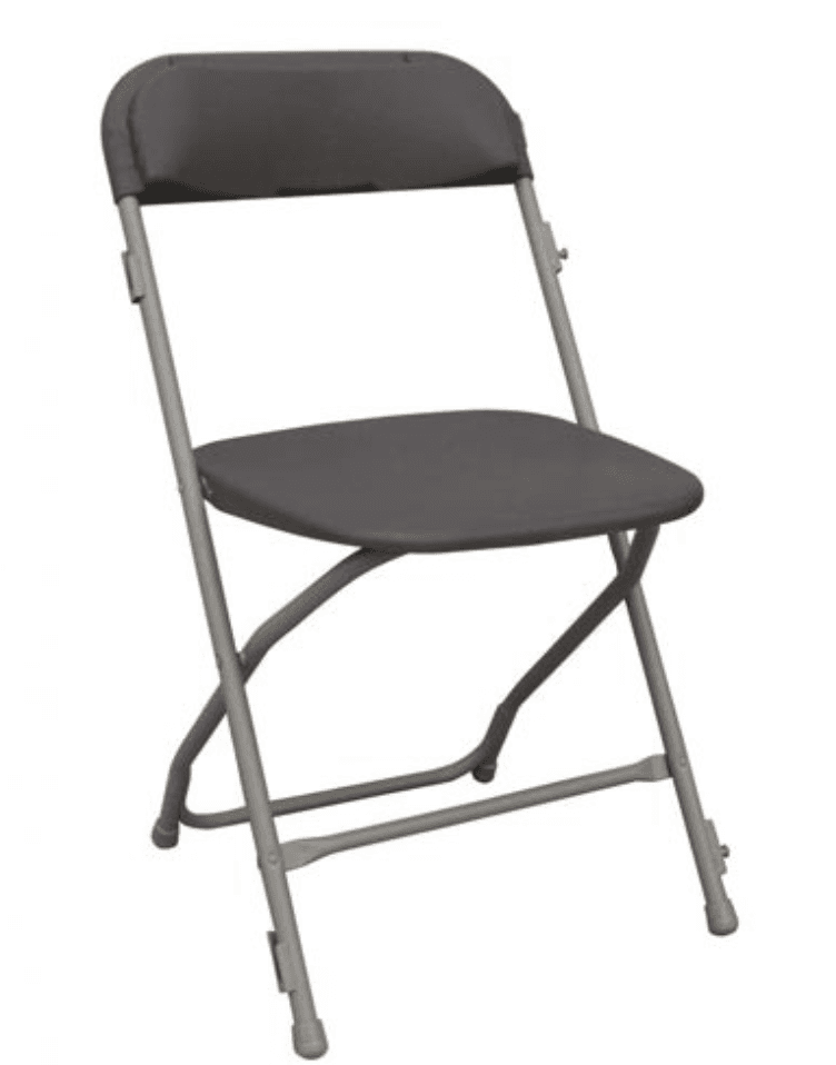 Chaise pliable marron